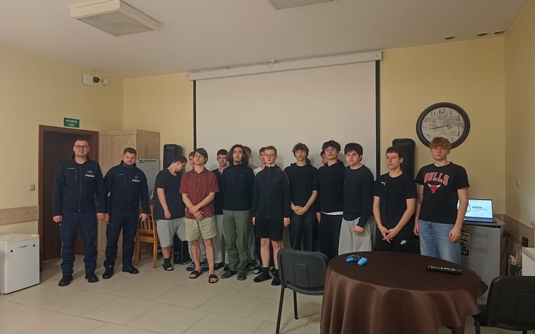 Spotkanie grupy I z Policjantem